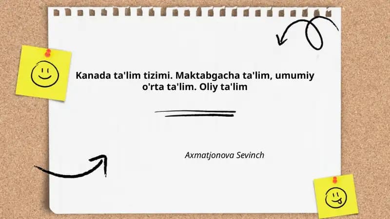 Kanada ta'lim tizimi