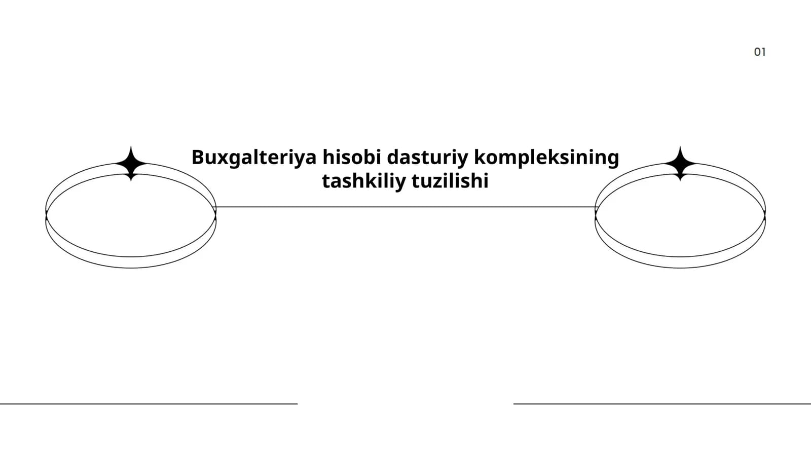 Buxgalteriya hisobi dasturiy kompleksining tashkiliy tuzilishi