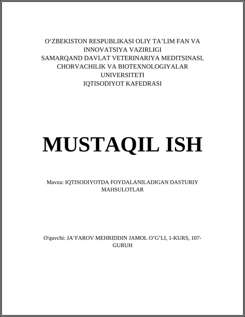 Excel moliyaviy rejalashtirish va byudjetlash