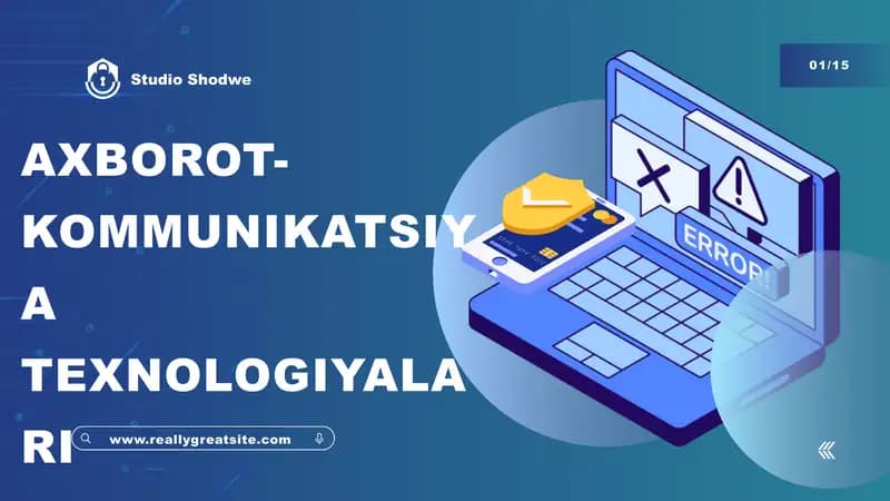 Axborot-kommunikatsiya texnologiyalari mahsulotlari