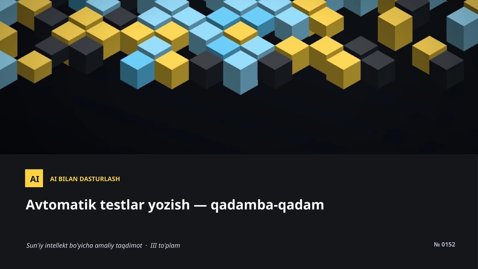 AI BILAN DASTURLASH