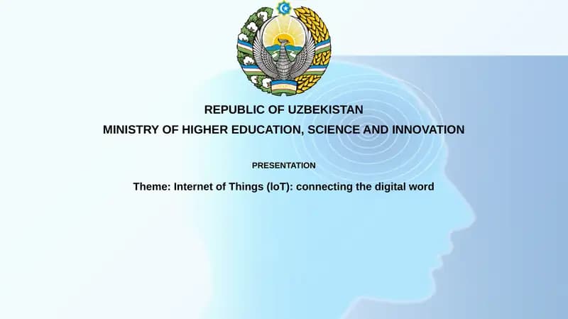 Internet of Things (IoT)