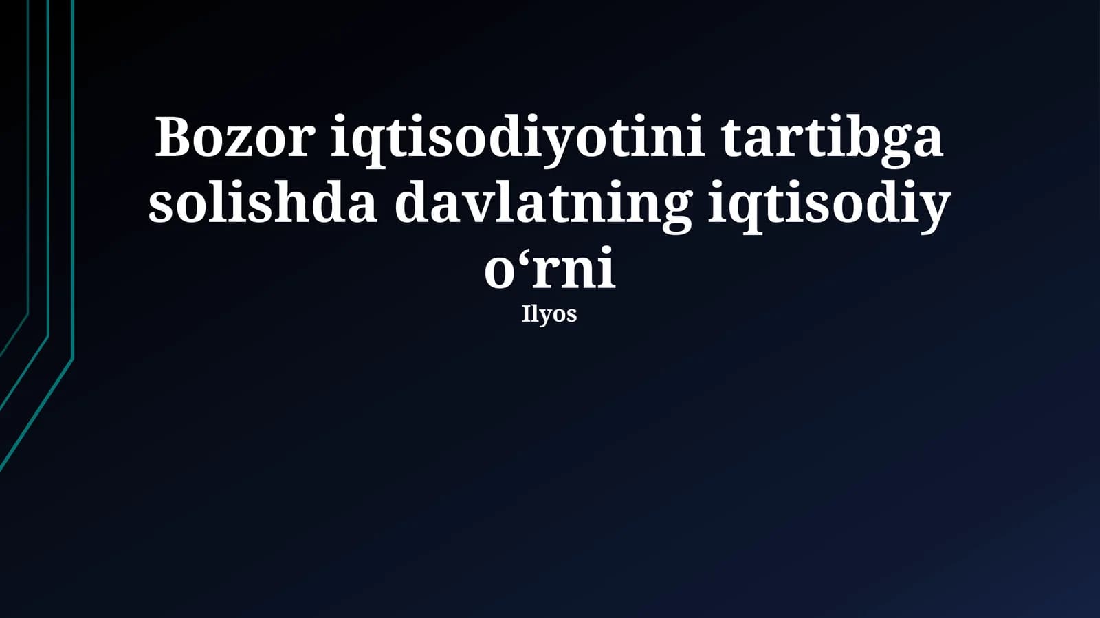 Monopolga qarshi kurash va raqobatni qo'llab-quvvatlash