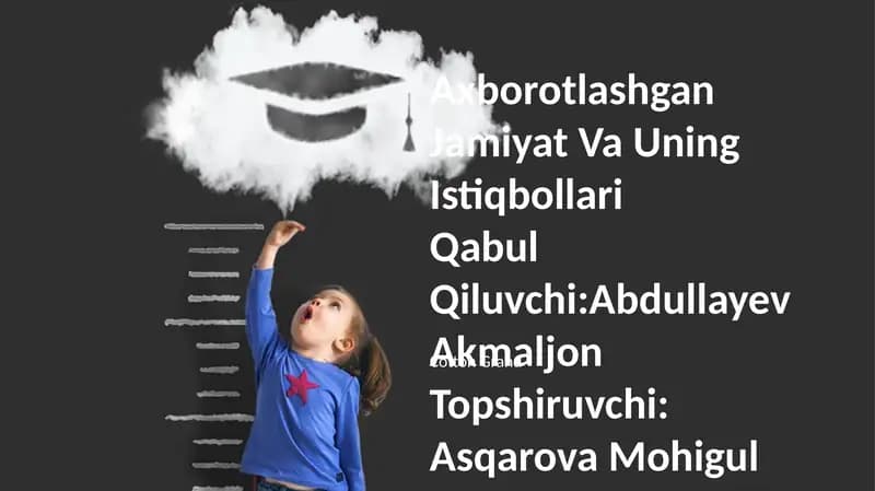 Moslashuvchan jamiyat va uning istiqbollari