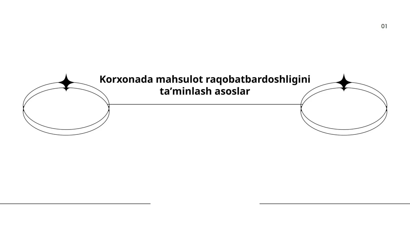Korxonada mahsulot raqobatbardoshligini taʼminlash asoslar