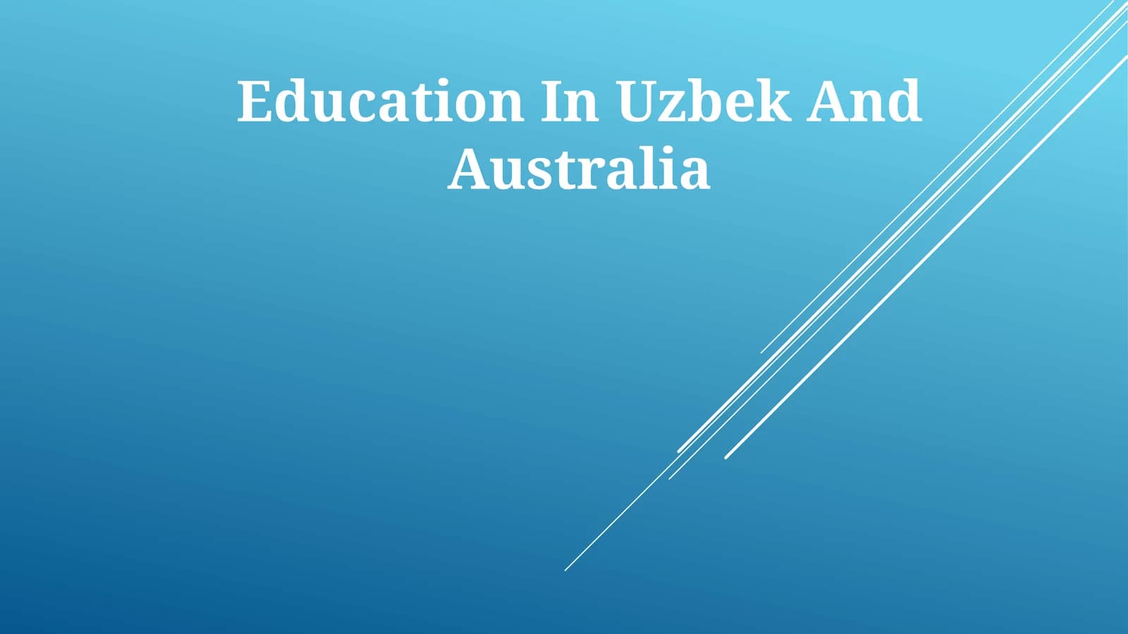 Education in Uzbekistan