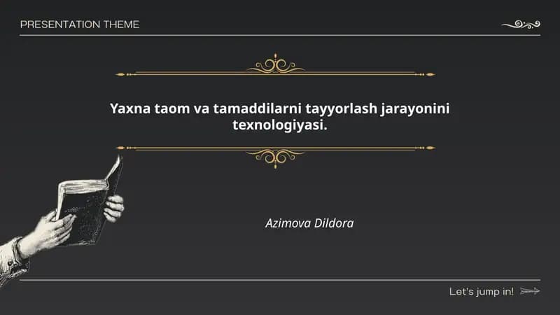 O'zbek oshxonasi tarixi va rivojlanishi