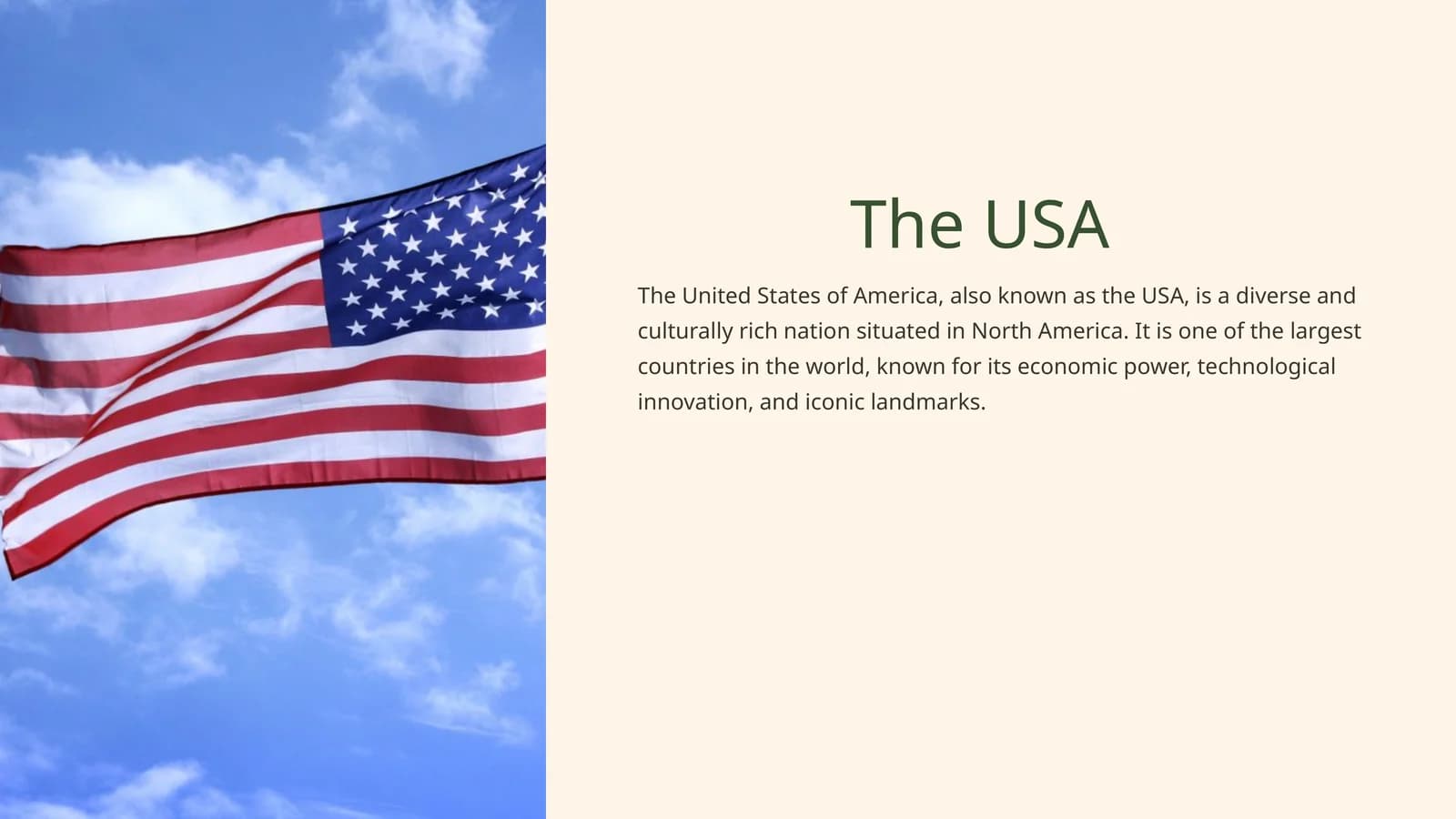 The USA