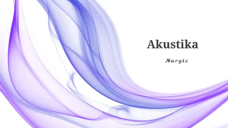 Akustika