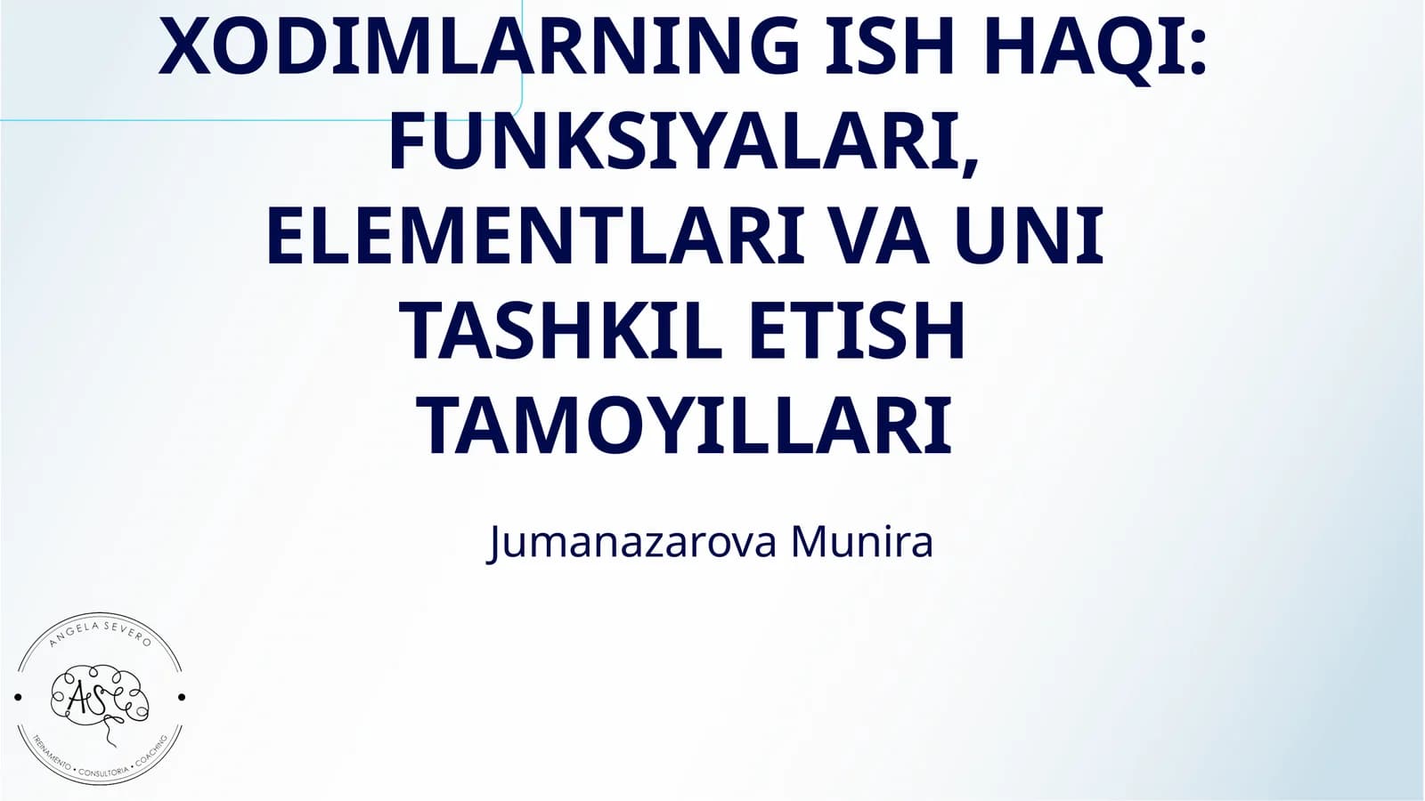 BOZOR IQTISODIYOTI SHAROITIDA XODIMLARNING ISH HAQI: FUNKSIYALARI, ELEMENTLARI VA UNI TASHKIL ETISH TAMOYILLARI