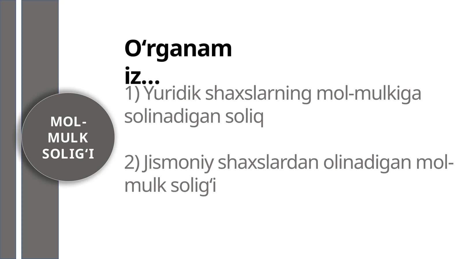 MOL-MULK SOLIGʻI