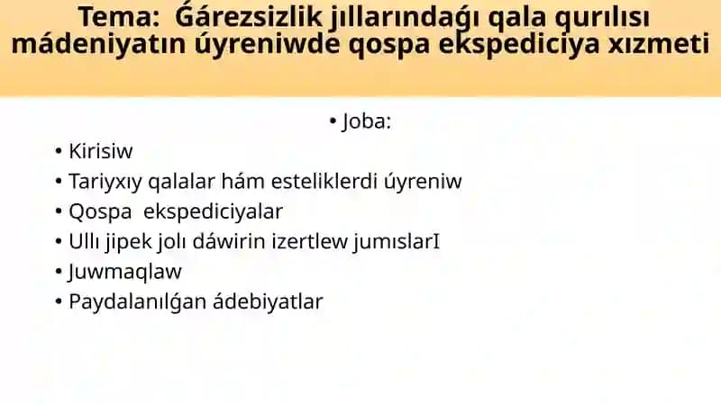 Ózbekstanóziniń Tariyxıy-mádeniymiyrasları