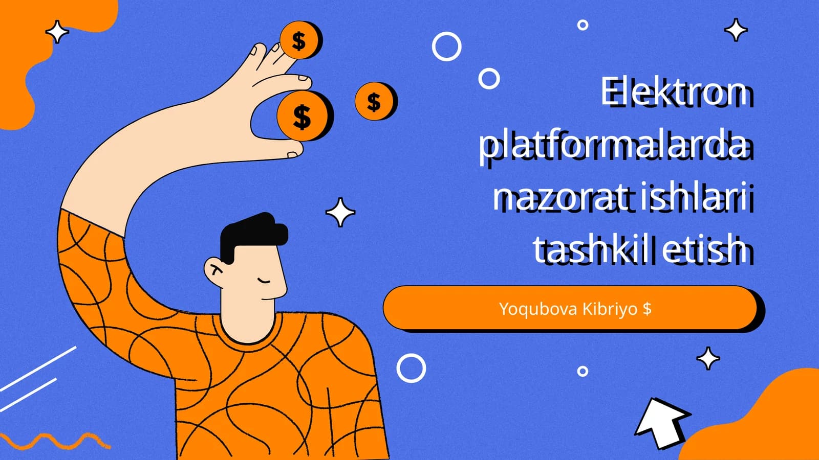 Elektron platformalarda nazorat ishlari tashkil etish