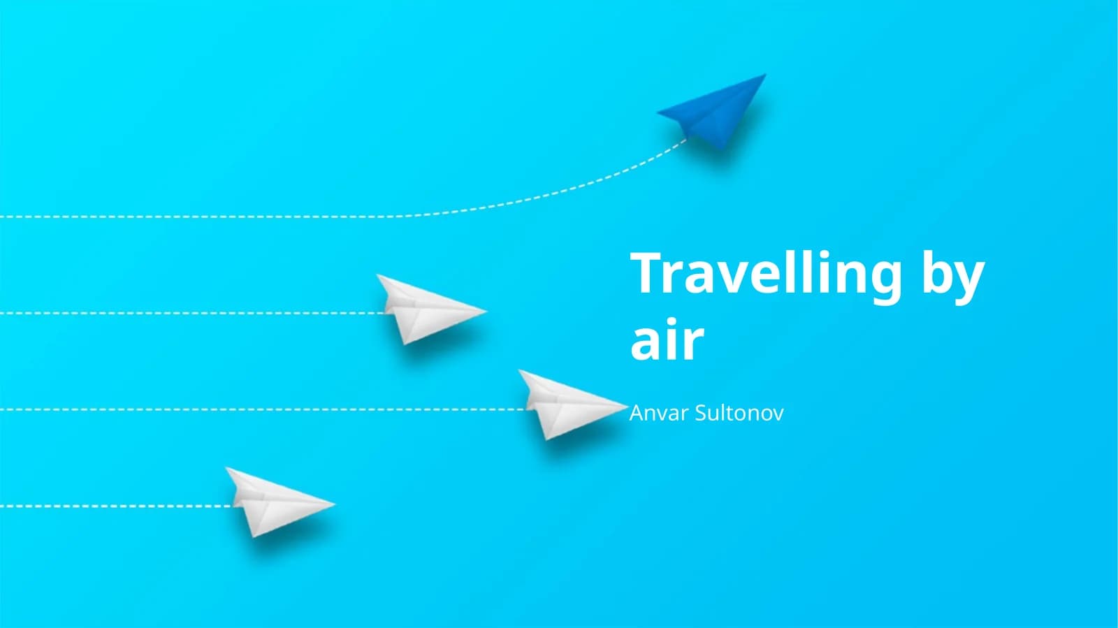 Travelling by air