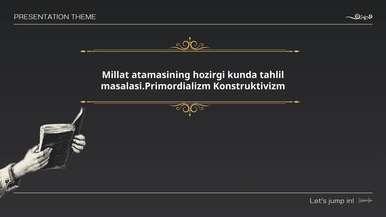 Primordializm va Konstruktivizm