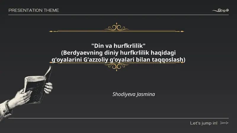 Din va hurfkrlilik