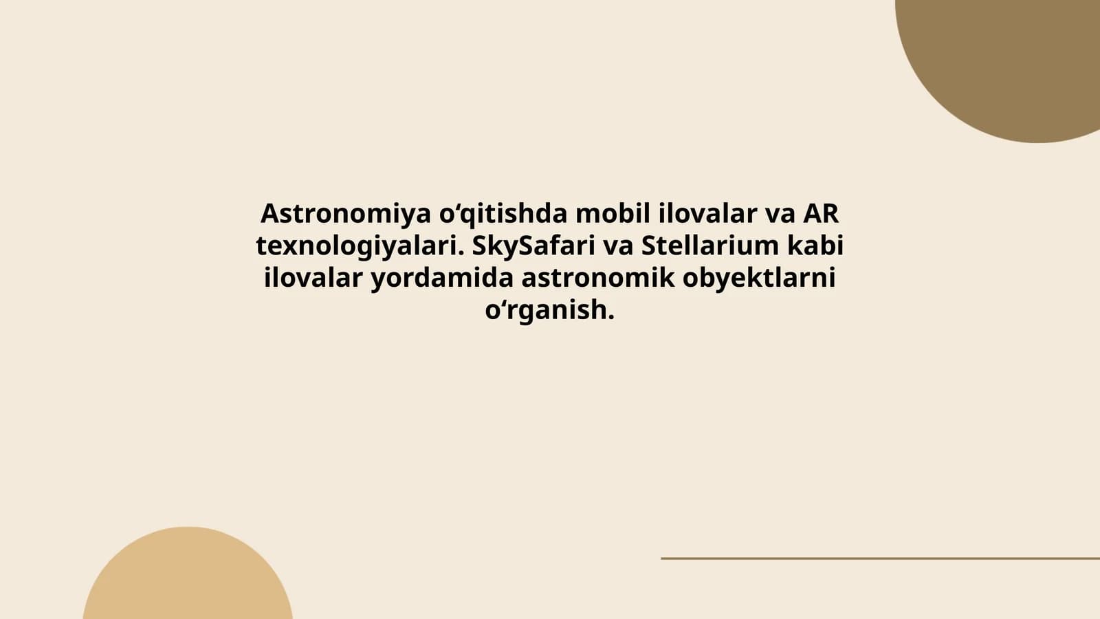 Mobil ilovalar va AR texnologiyalari