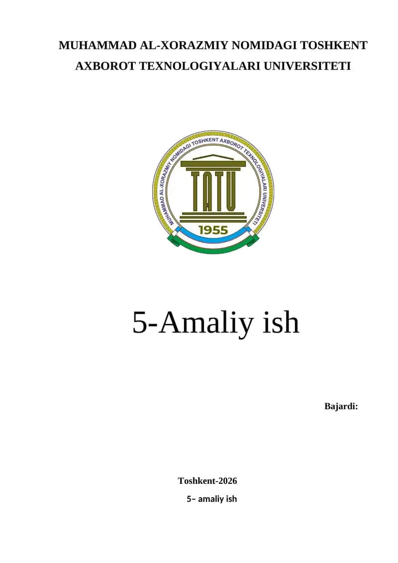 OpenSSL kutubxonasi yordamida X.509 sertifikatini hosil qilish