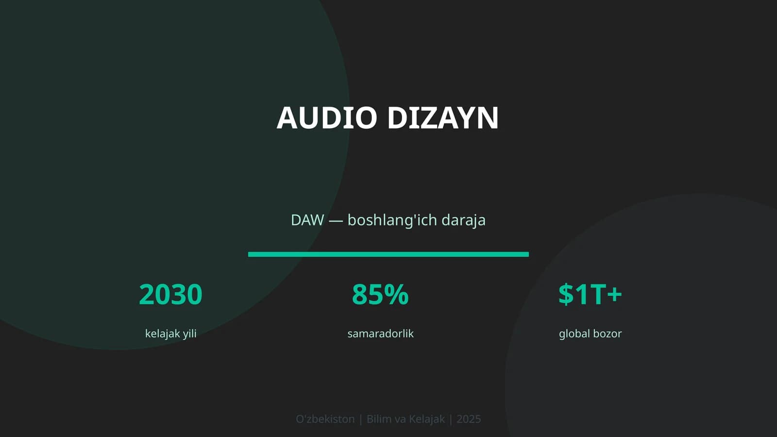 Audio dizayn