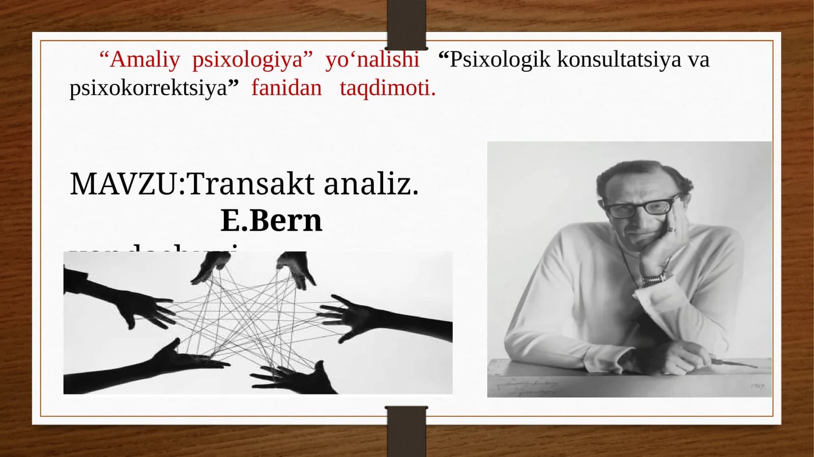 Transaktanaliz
