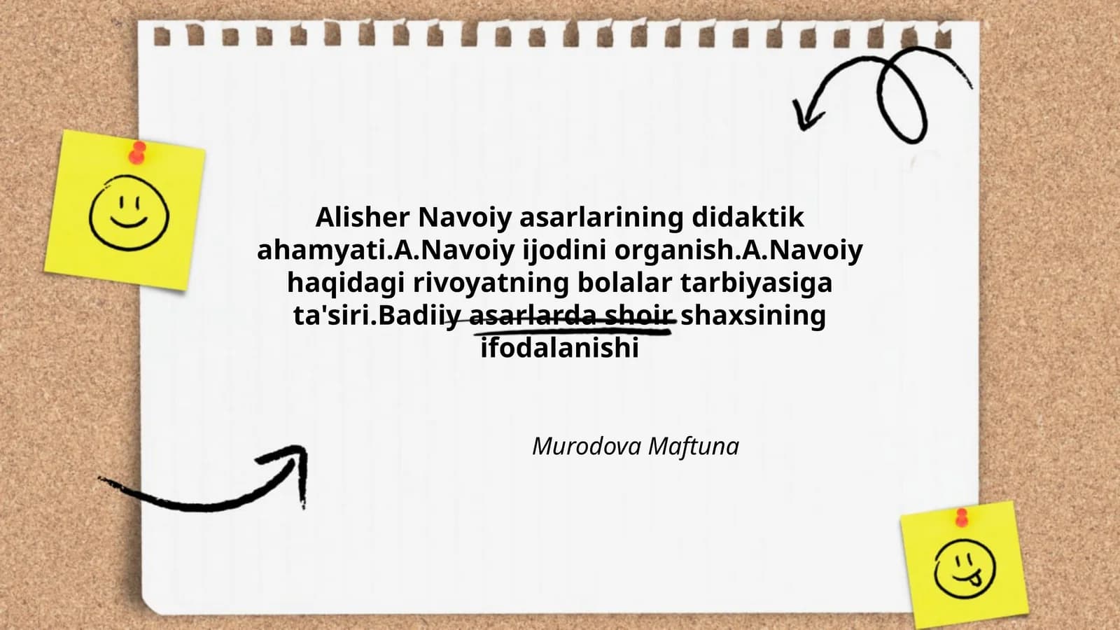 Alisher Navoiy asarlari