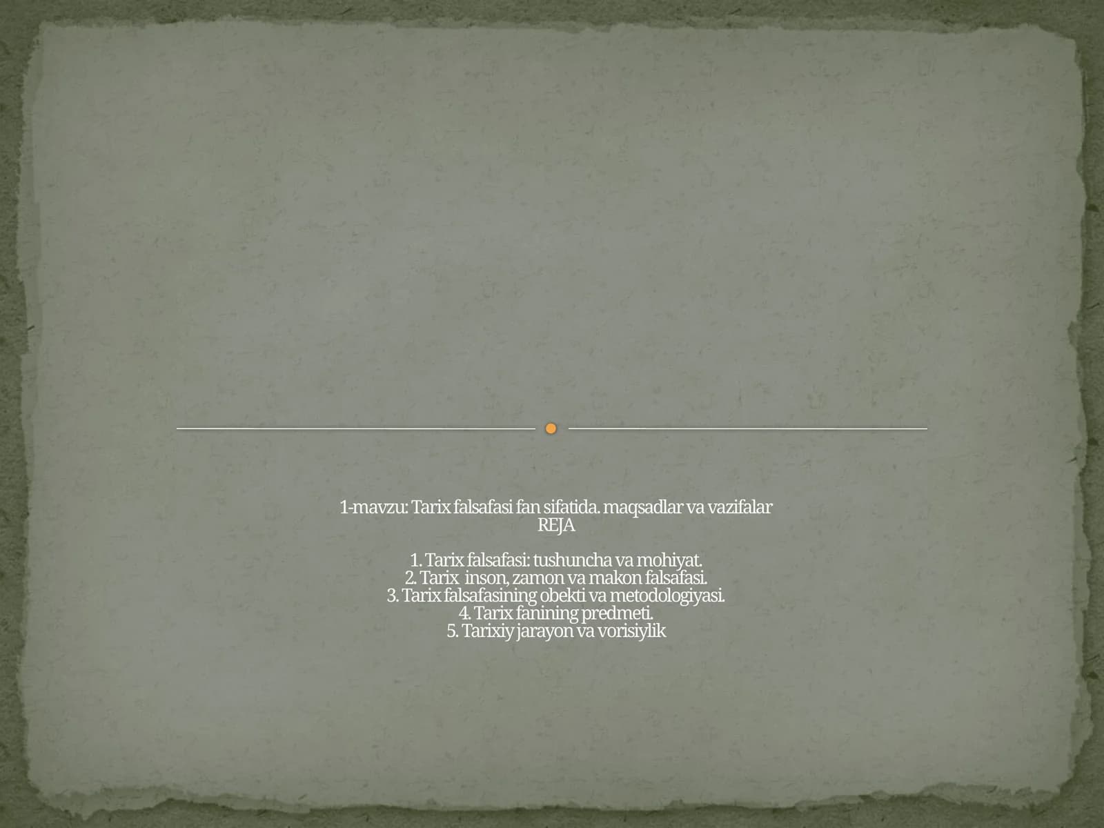 Tarix falsafasi