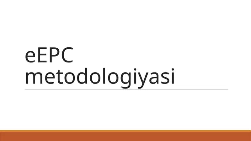 eEPC metodologiyasi