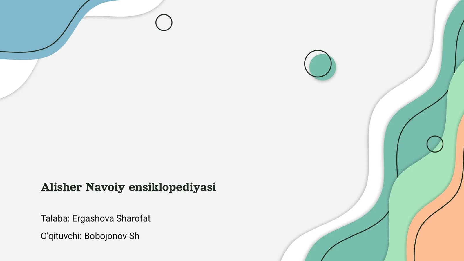 Alisher Navoiy ensiklopediyasi
