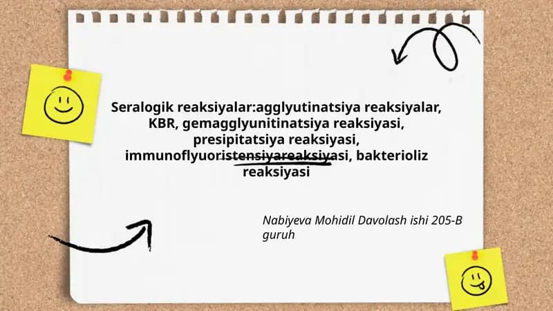 Seralogik reaksiyalar