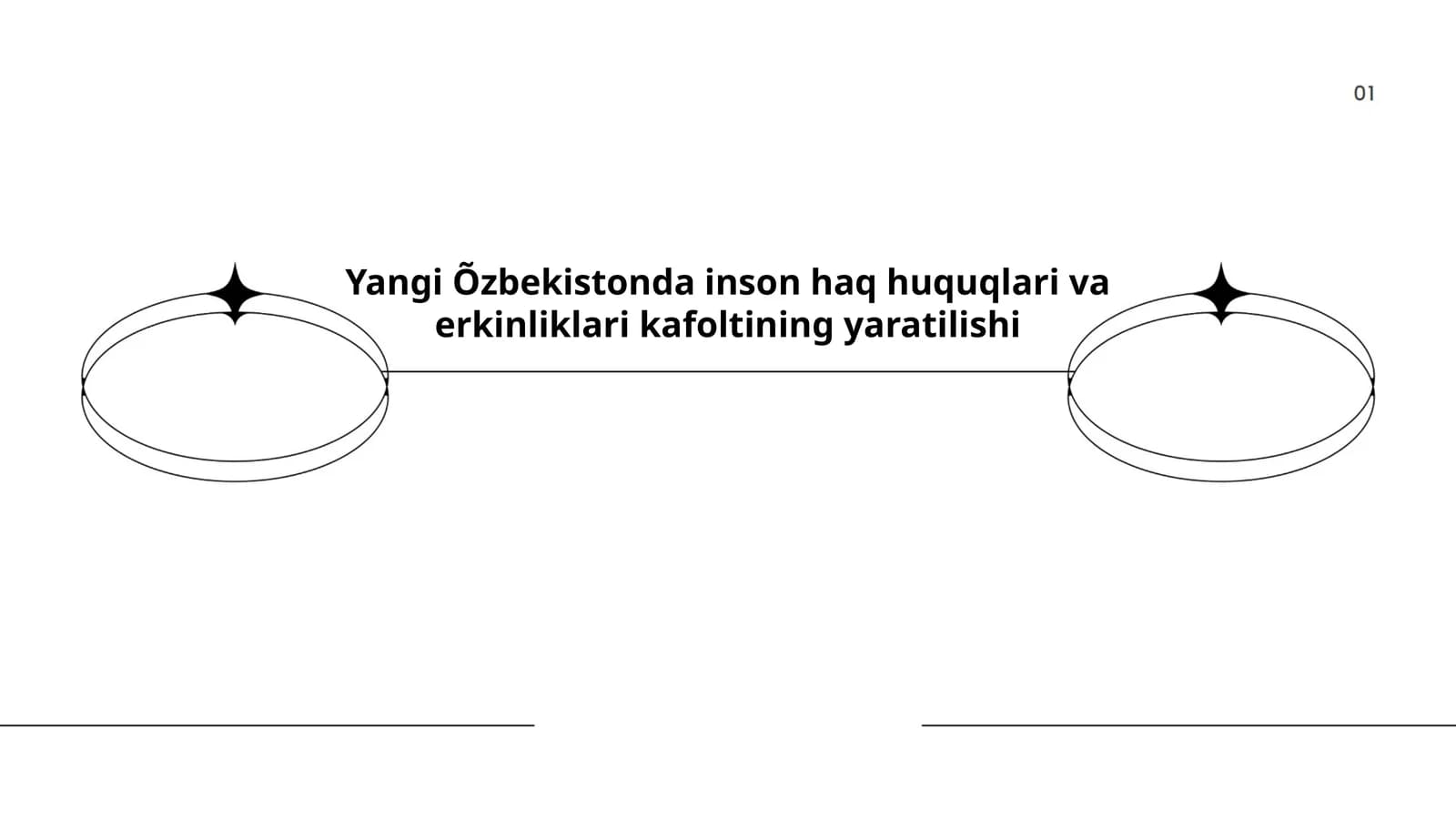 Yangi Õzbekistonda inson haq huquqlari va erkinliklari kafoltining yaratilishi