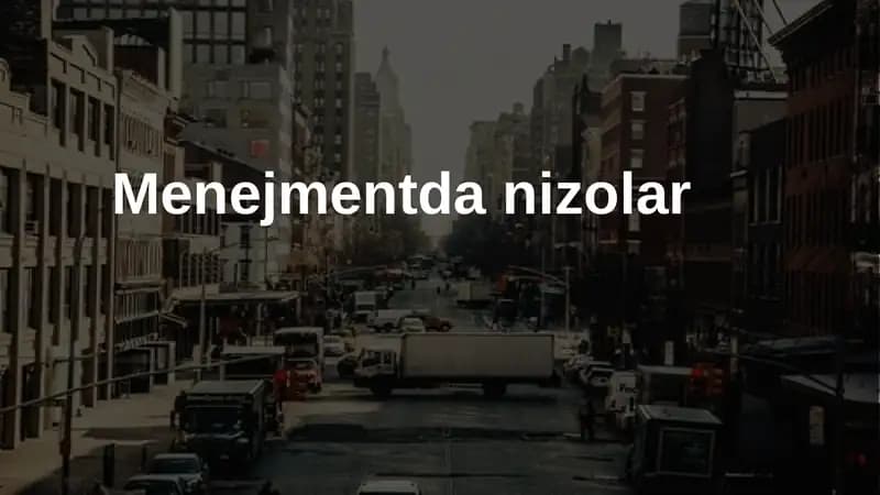 Menejmentdanizolar