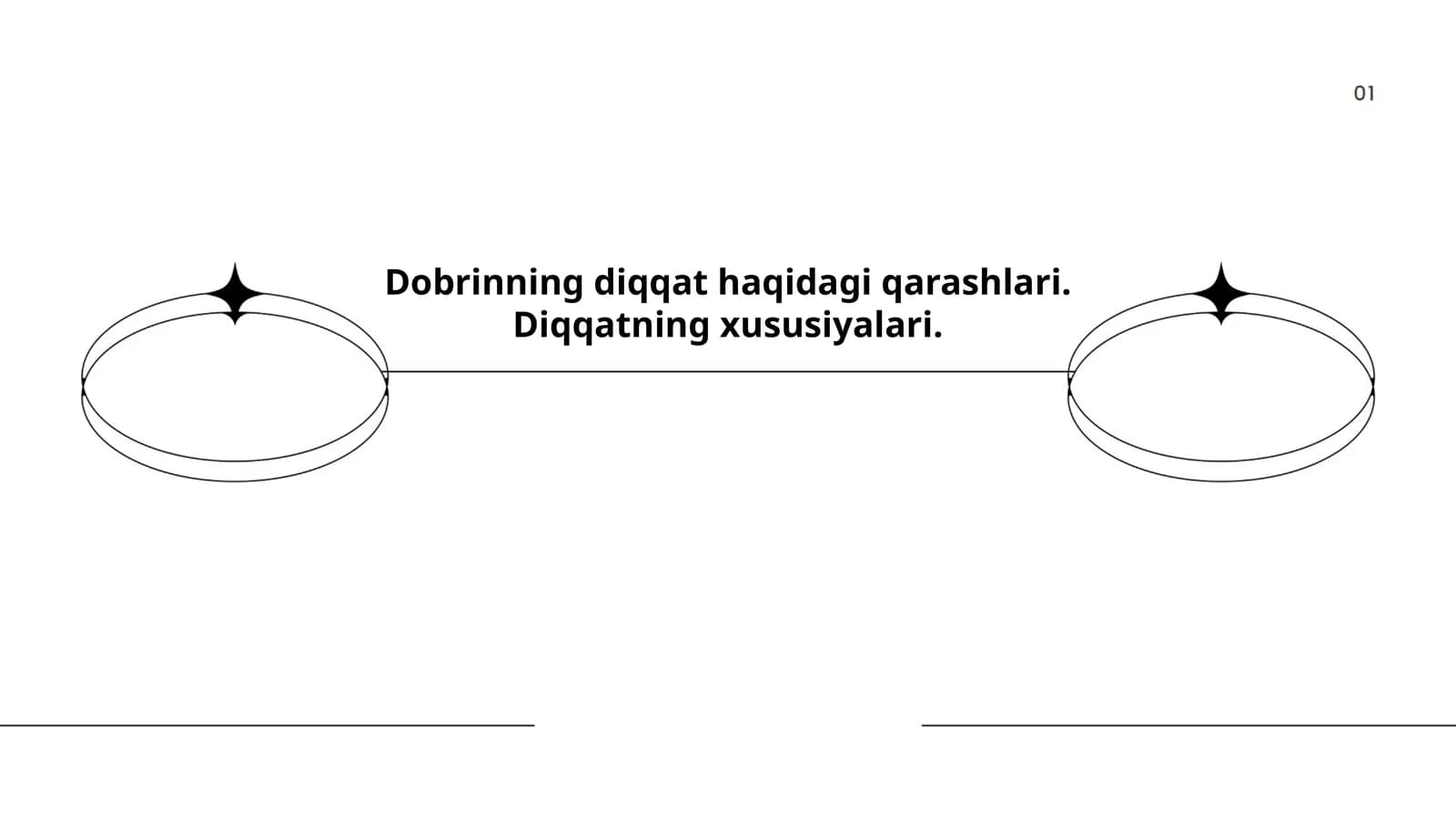 Dobrinning diqqat haqidagi qarashlari. Diqqatning xususiyalari
