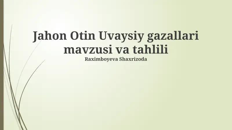 Sevgi va Ishq Mavzusi