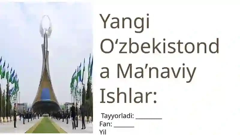 Ma'naviy Ishlar