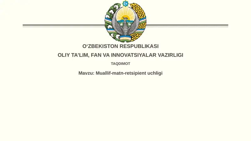 Muallif-matn-retsipientuchligi