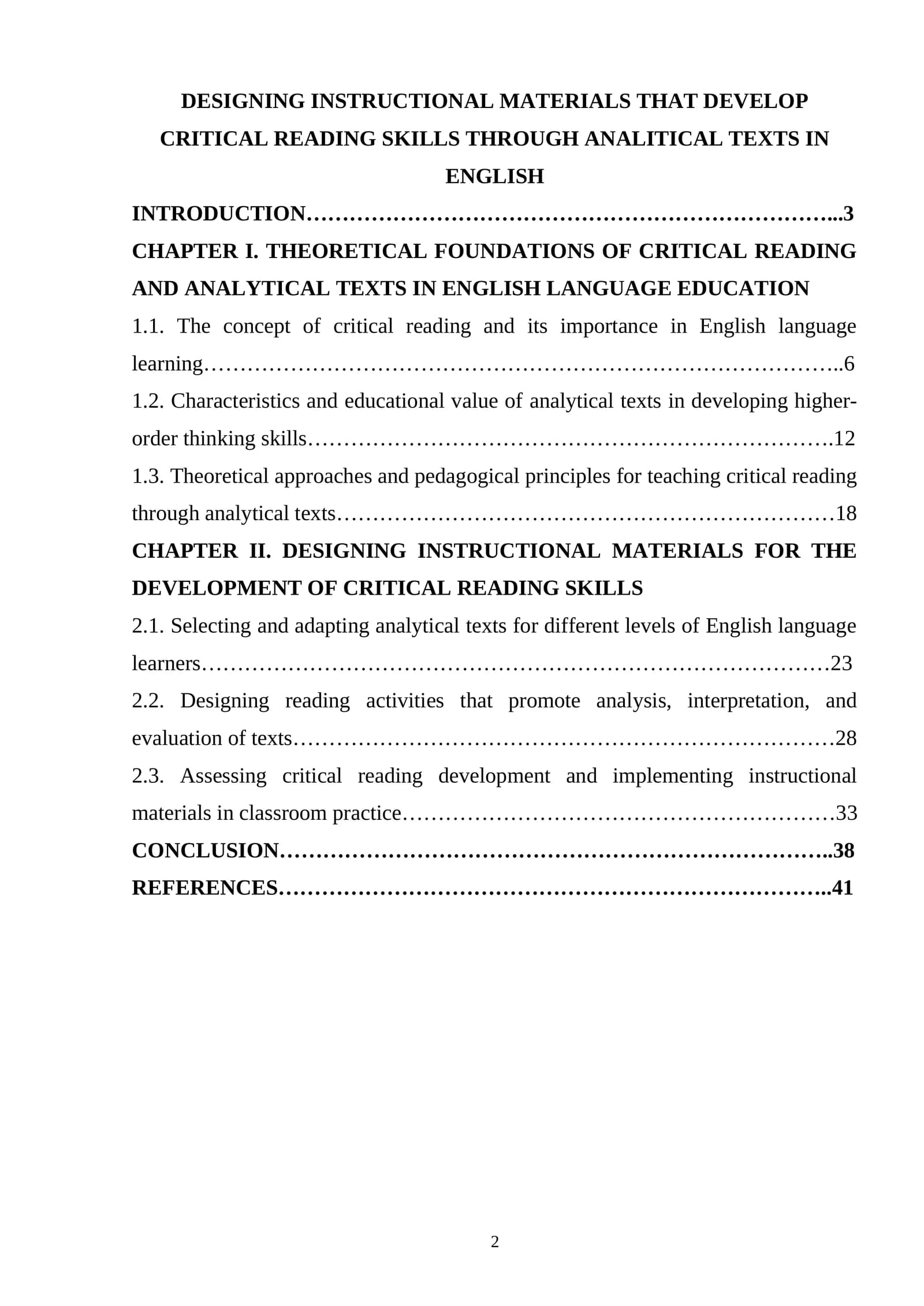 DESIGNING INSTRUCTIONAL MATERIALS THAT DEVELOP CRITICAL READING SKILLS