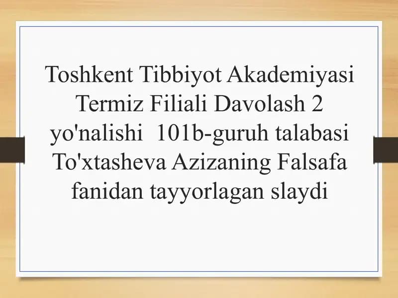 Korrupsiya tushunchasi va uning falsafiy tahlili