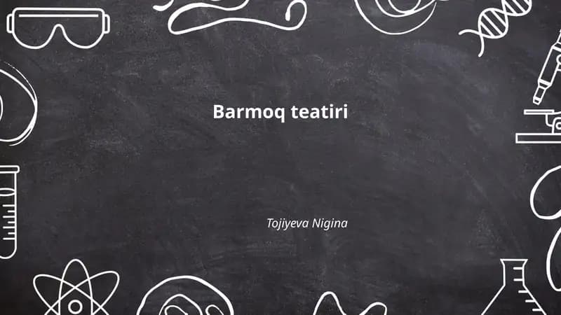 Barmoq teatiri