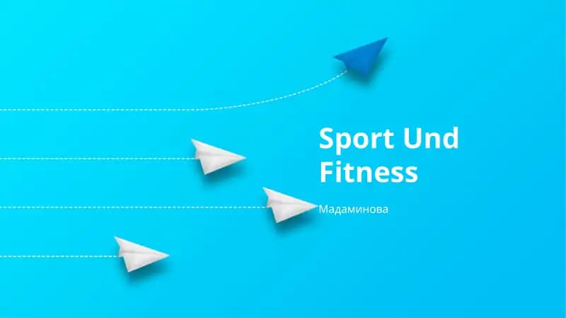 Sport Und Fitness