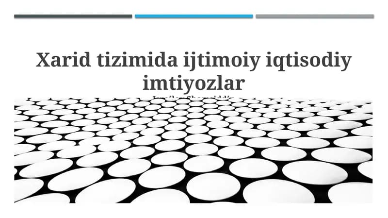 Ijtimoiy-iqtisodiy ustuvorliklar: Asoslar va maqsadlar