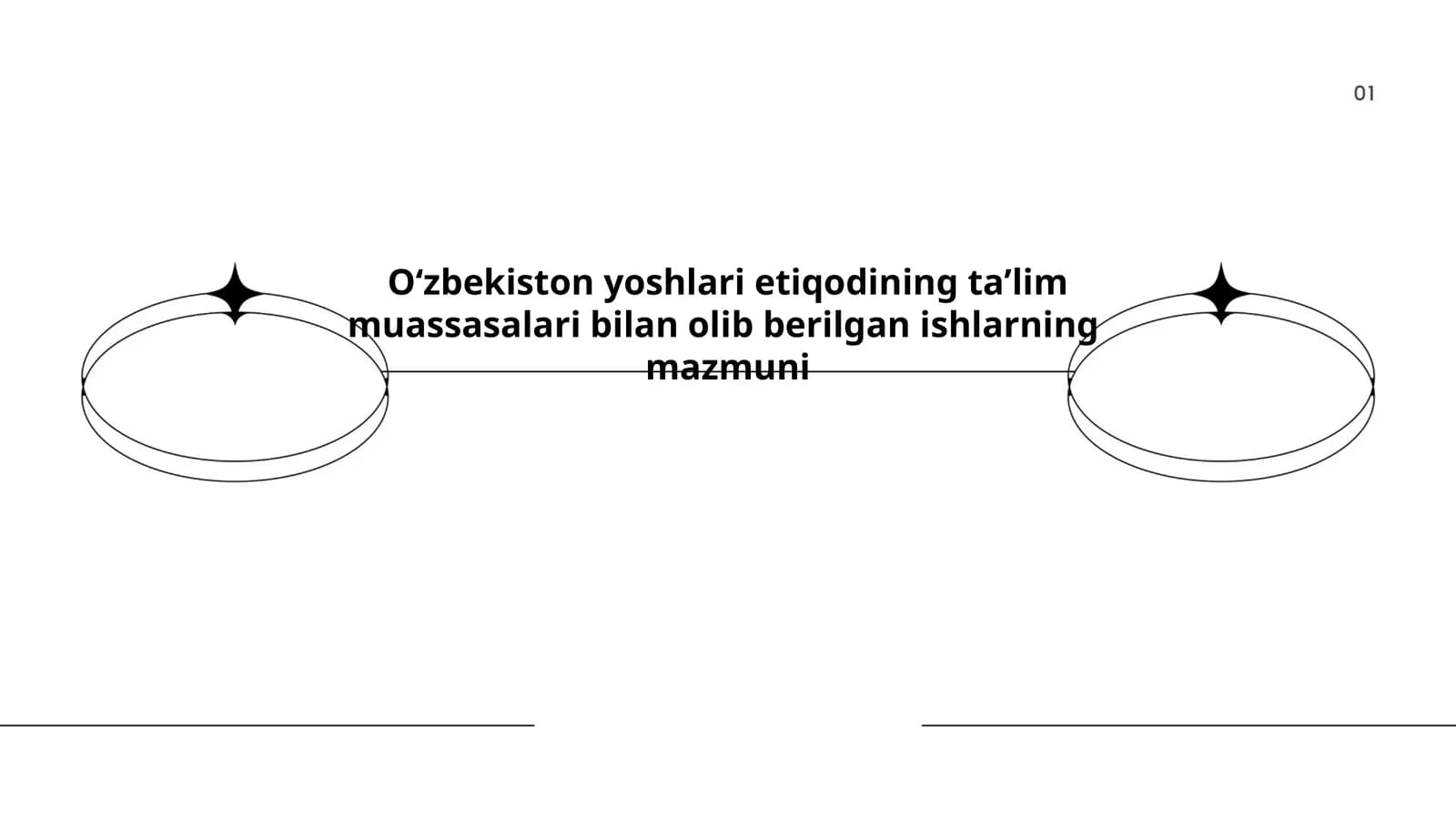 Oʻzbekiston yoshlari etiqodining taʼlim muassasalari bilan olib berilgan ishlarning mazmuni