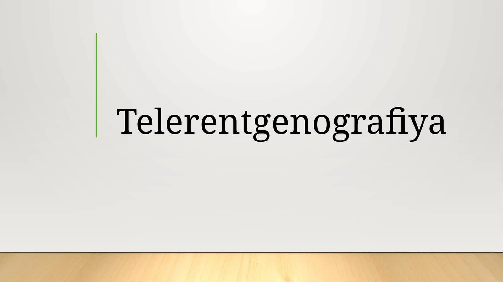 Telerentgenografiya