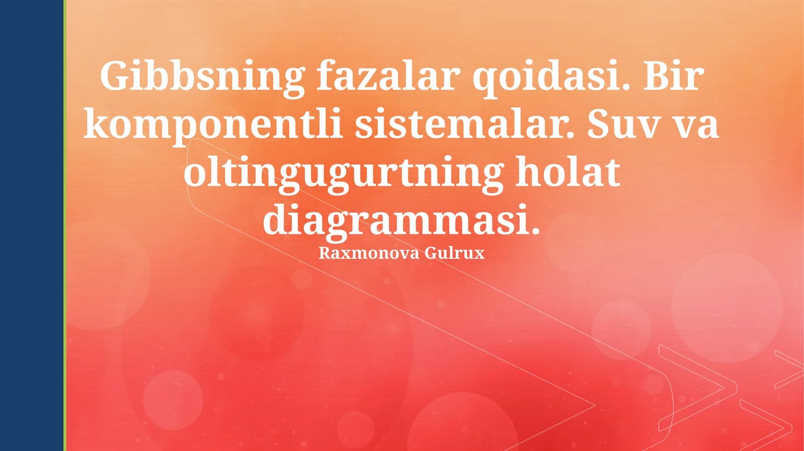 Bir Komponentli Sistemalar