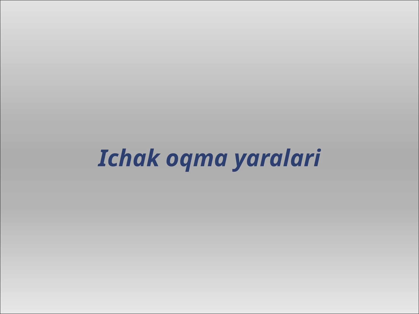 Ichakoqmayaralari