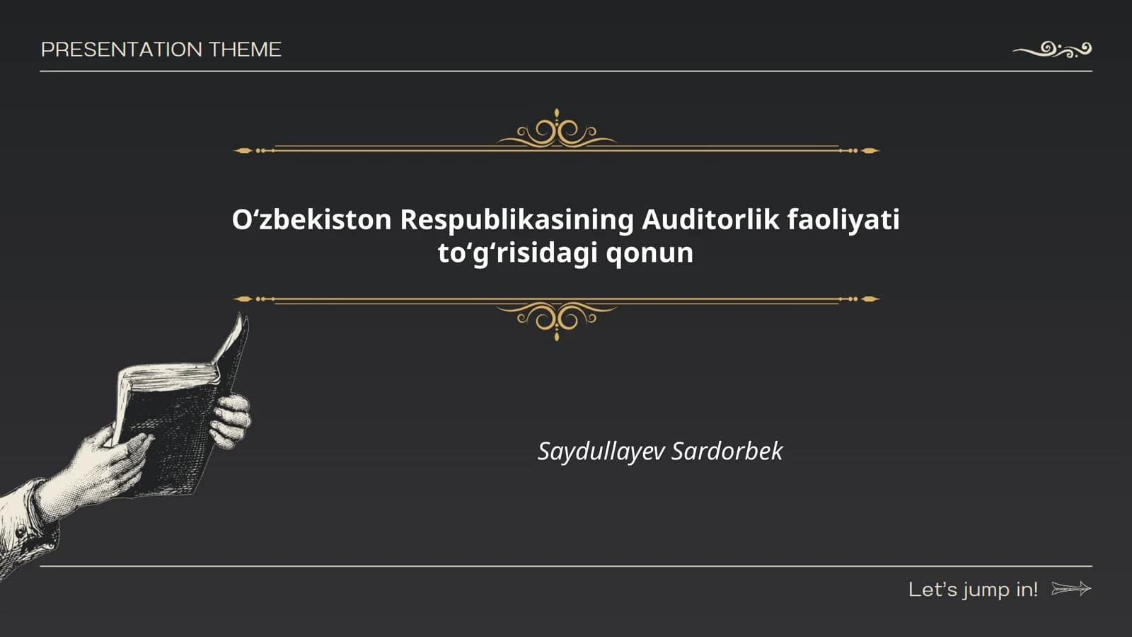 Auditorlik faoliyati