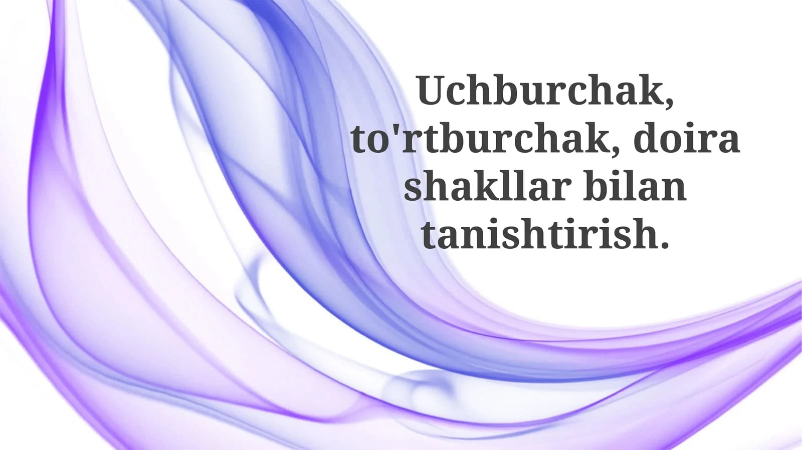 Uchburchak xossalari