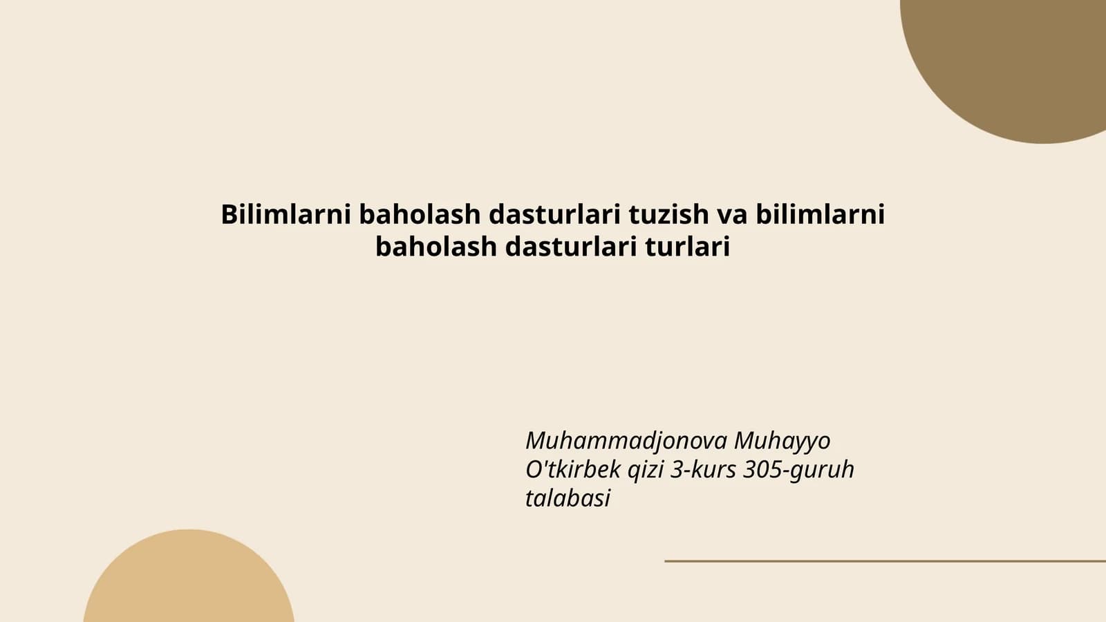 Bilimlarni baholash dasturlari