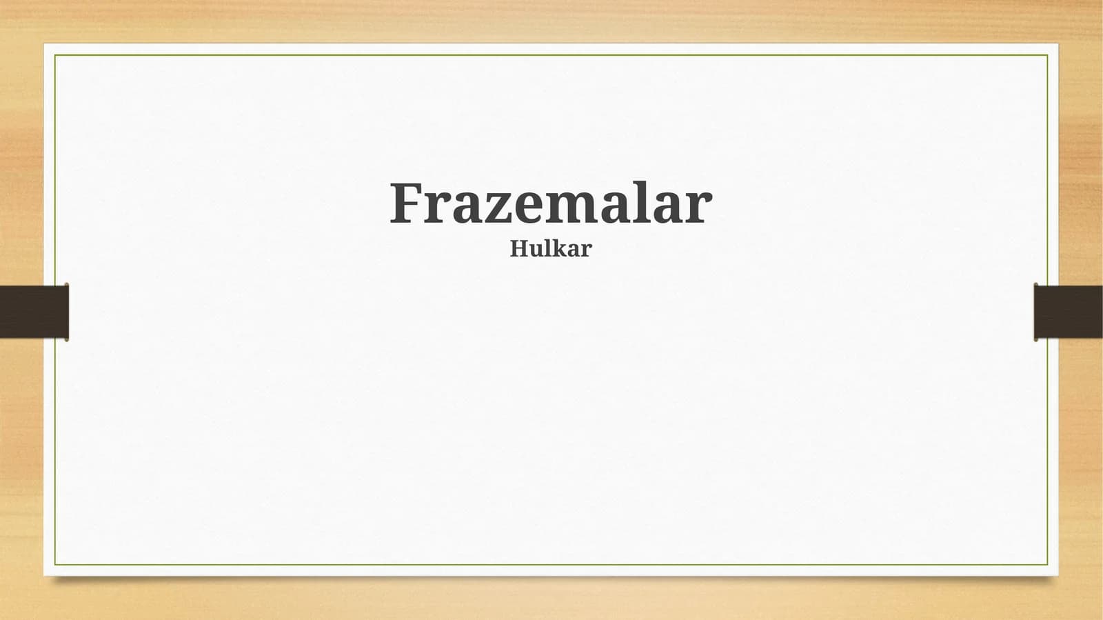 Frazemalar