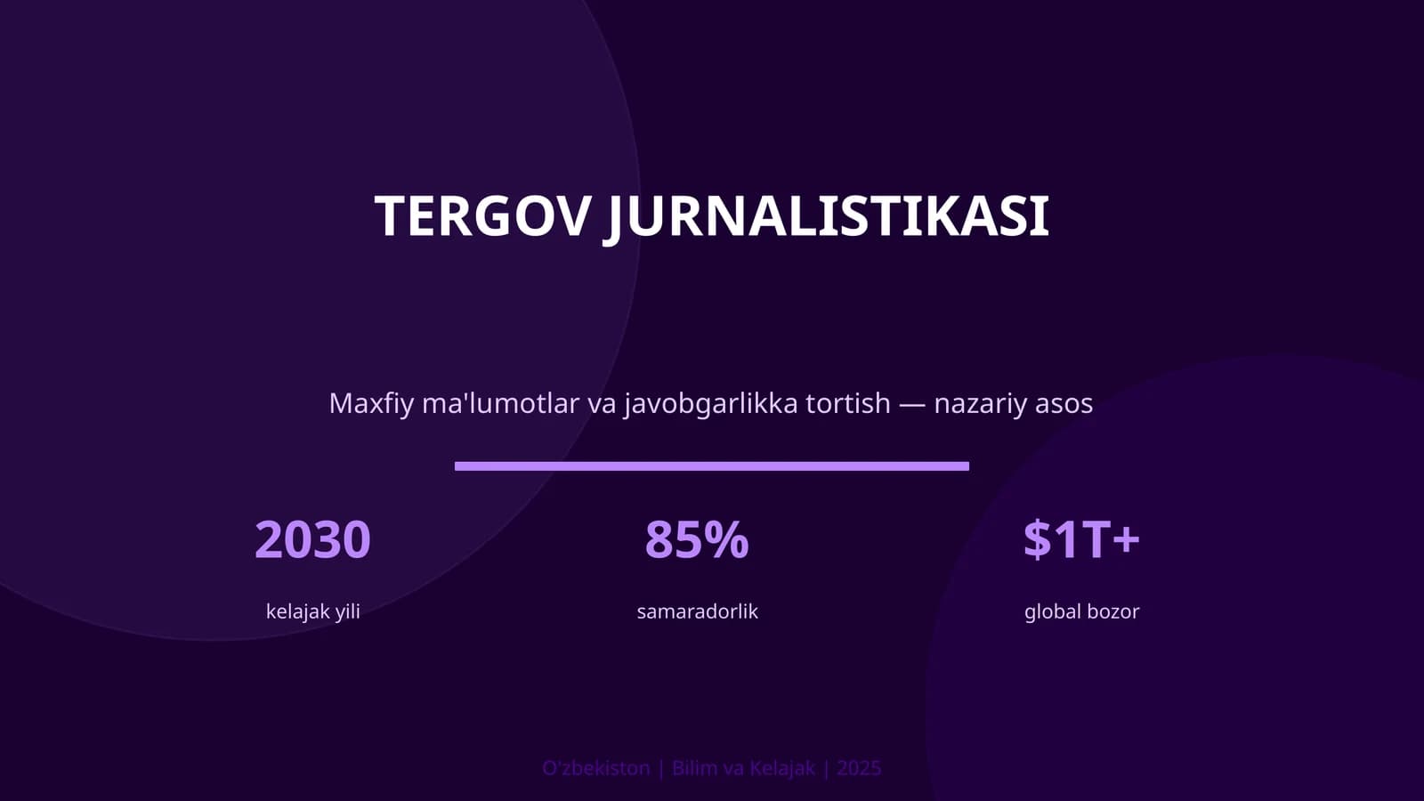 TERGOV JURNALISTIKASI