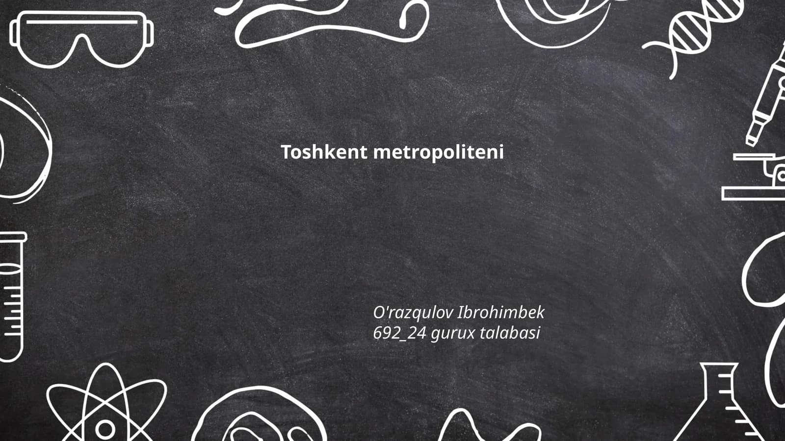 Toshkent metropoliteni tarixi